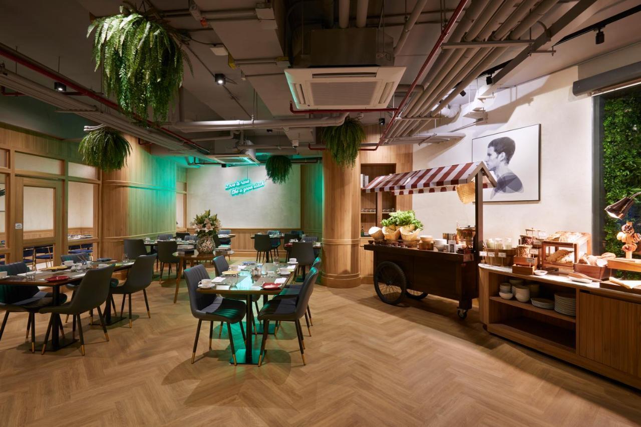 Somerset Rama 9 Bangkok Exteriér fotografie The interior of the restaurant