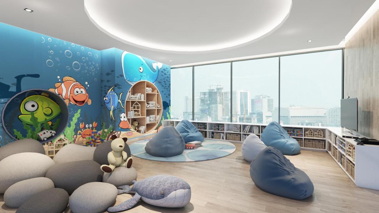 Somerset Rama 9 Bangkok Exteriér fotografie Library