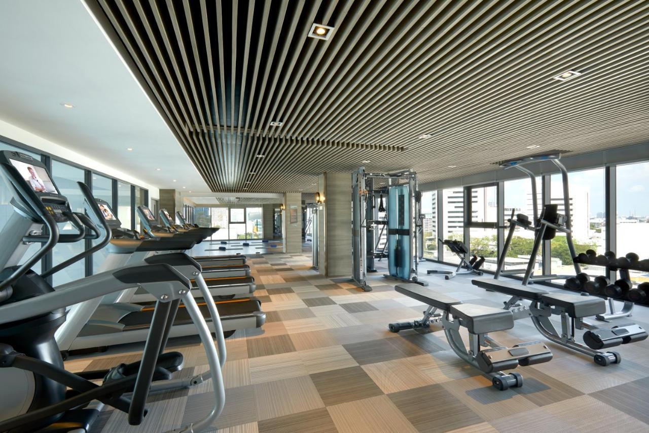 Somerset Rama 9 Bangkok Exteriér fotografie The gym at the 1018 building