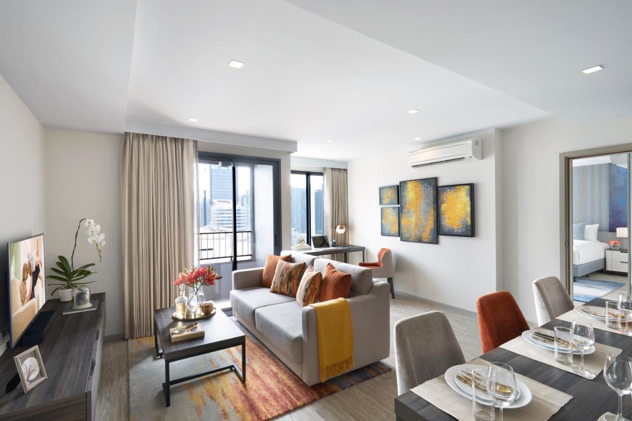 Somerset Rama 9 Bangkok Exteriér fotografie A living room